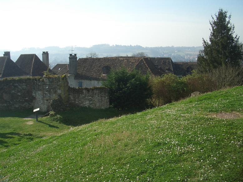 View from
            fortifications